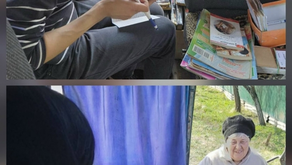 Автобиблиотека для жителей малонаселённых пунктов Слободка, Руднище, Картыничи, Марковское, Чемерное